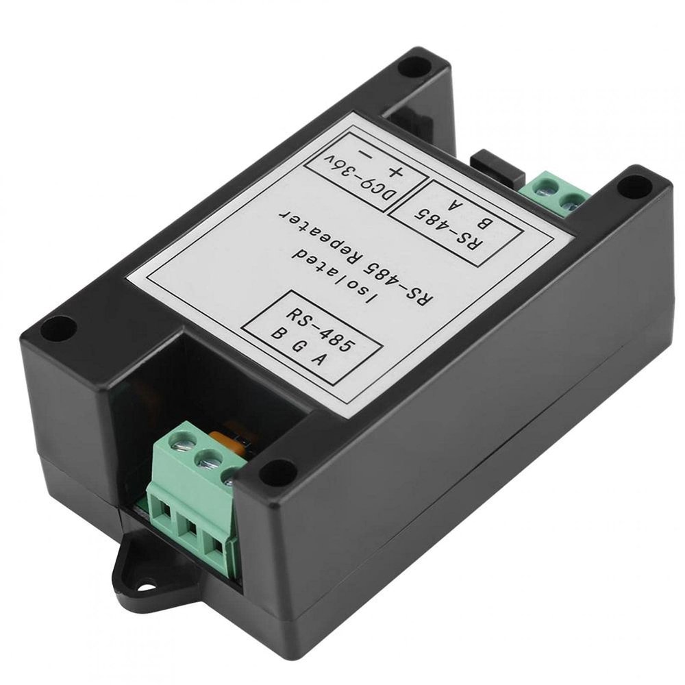 EVTSCAN DC 9V-36V Signal Repeater, 1pc Industrial Grade RS485 Signal Repeater Amplifier Isolated Distance Extender