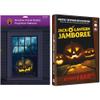 AtmosFearFx Halloween DVD with 48" x 72" White Reaper Brothers Rear Projection Screen (Jack-O-Lantern Jamboree DVD) view 1