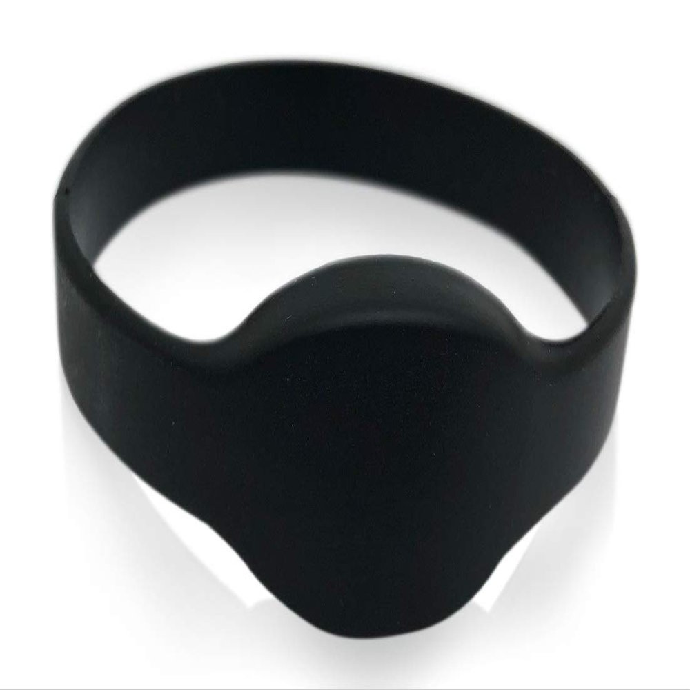 100 Black 26 Bit Proximity Wristbands AuthorizID Weigand Prox Wrist Band Compatable with ISOProx 1386 1326 H10301 Format Readers. Works with The vast Majority of Access Control Systems