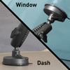 iBOLT 25mm / 1 inch Ball to Sticky-Suction Cup Windshield/Dashboard Mount Base/Adapter - for All Industry Standard 1 inch / 25 mm mounts view 3