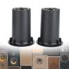 Evonecy Speaker Port, 6-10inches 2 Pcs Speaker Inverter Tube ABS Speaker Box Bass Air Ports Speaker Cabinet Port Tube for Inverted-Phase Speaker for Inverter Tube(T9 Opening 71) view 2