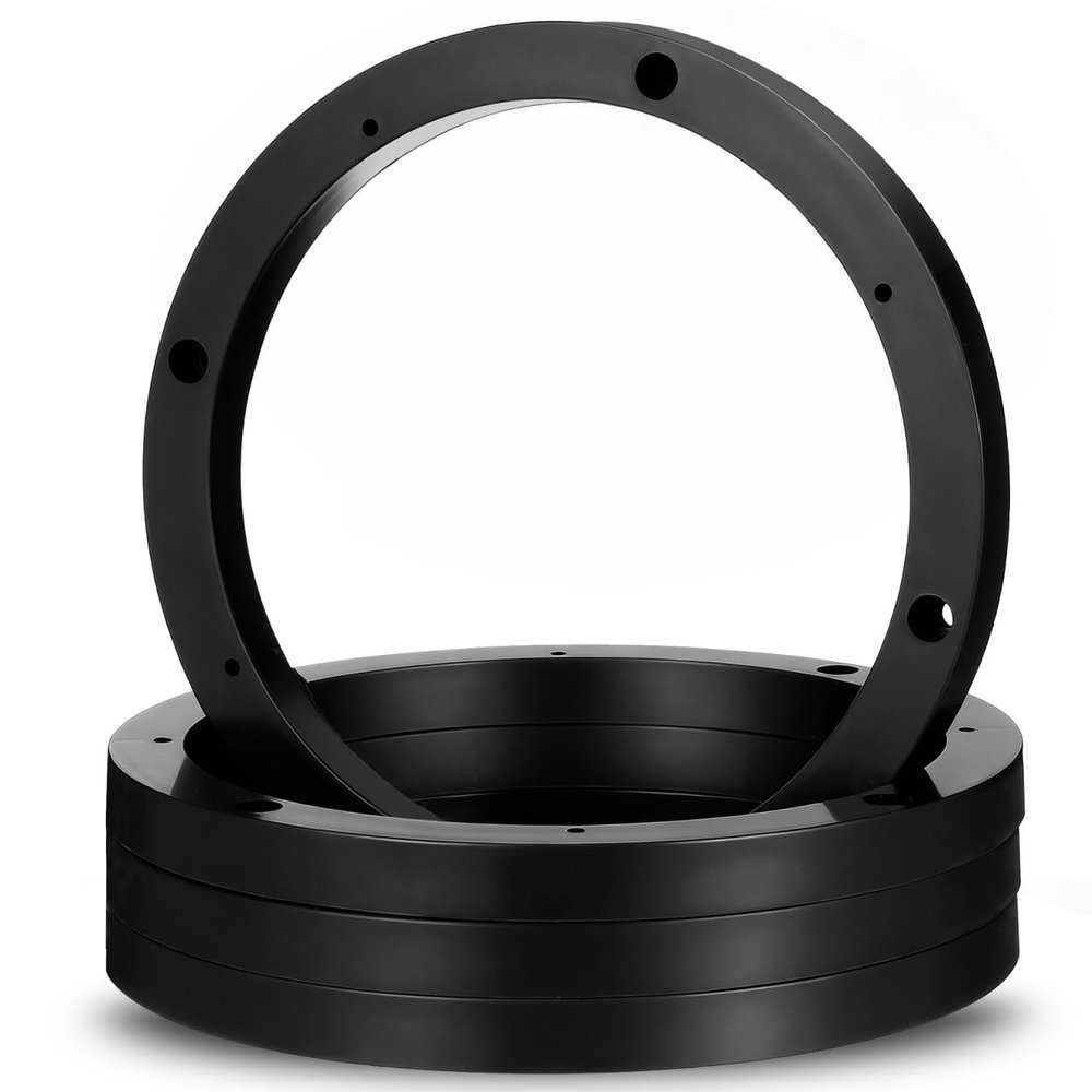 Wakauto 6.5 Inch Speaker Spacer Rings, Car Door Speaker Adapter Brackets
