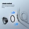 Wakauto 6.5 Inch Speaker Spacer Rings, Car Door Speaker Adapter Brackets view 2