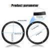 Wakauto 6.5 Inch Speaker Spacer Rings, Car Door Speaker Adapter Brackets view 4