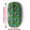 2.4G Wireless Mouse with Cute Pattern Design for All Laptops and Desktops with Nano Receiver - Cartoon Halloween view 2