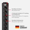 Brennenstuhl Power Extension 1.8 M 6 Ac Outlet(S) Indoor Black, W128427121 (Outlet(S) Indoor Black) view 2