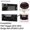 1280 * 720 Pixels 1000TV Lines 18mm Lens Car License Plate Light Rear View Camera, Viaggio 2012-2015/Dodge Dart (PE) 2013-2015 view 2