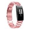 AISPORTS Compatible with Fitbit Inspire/Inspire HR Band Stainless Steel for Women Men, Adjustable Solid Metal Wristband Bracelet Replacement Strap for Fitbit Inspire/Inspire HR/Ace 2 Fitness Tracker view 2