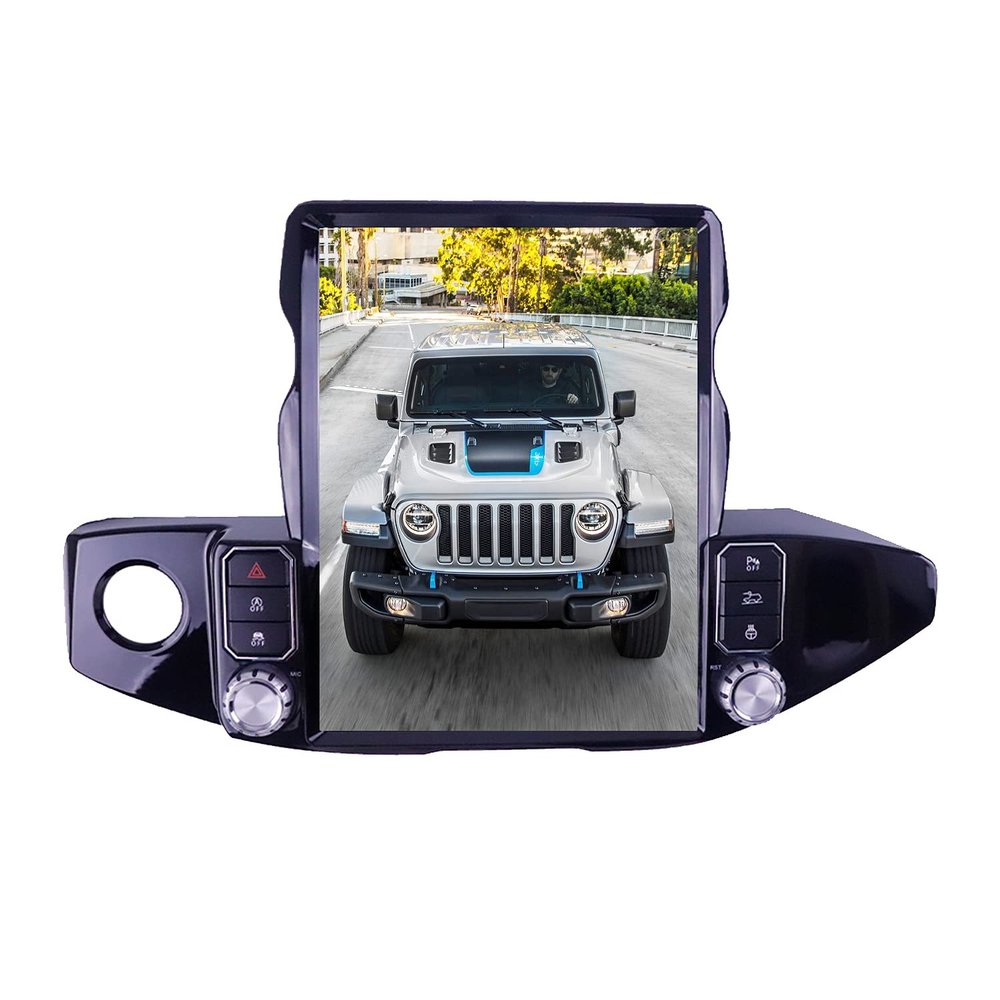 ZWNAV 13 inch Touch Screen 1600x1200 Resolution Android Radio for Jeep Gladiator Wrangler JL 2018 2019 2020 2021 Car Stereo Replacement Multimedia Player Head Unit GPS Navigation Carplay 4GB + 128GB