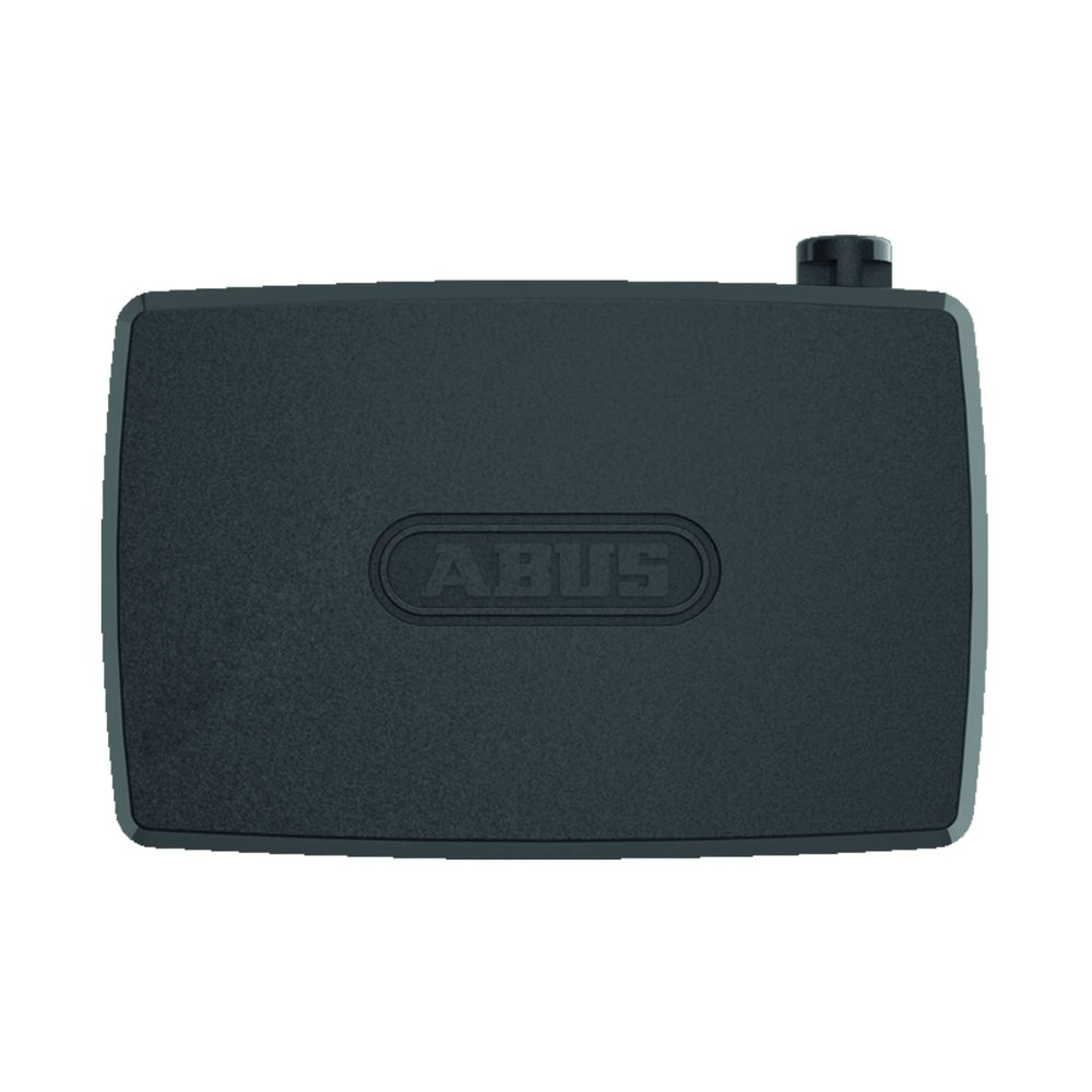 ABUS Alarmbox 2.0, Mobile Alarm System, ACH 6KS/100 Cable, Secures Bicycles, Prams, E-Scooters, Intelligent 100 dB Alarm, Black