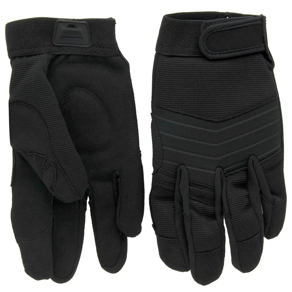 Scipio BHG632 Impact-Resistant Tactical Work Gloves with Padded Palms, Touchscreen Compatible - XL