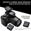 CaTeFo Star200 T2 Dual Channel Wireless Microphone System - Includes 2 Transmitters & 2 Lapel Mics view 2