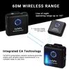 CaTeFo Star200 T2 Dual Channel Wireless Microphone System - Includes 2 Transmitters & 2 Lapel Mics view 3