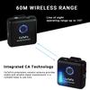 CaTeFo Star200 T1 Dual Channel Wireless Microphone System with Lavalier view 3