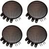 4 Pack Heavy Duty Steel Penn Elcom 12" Round Grill with Hardware view 1