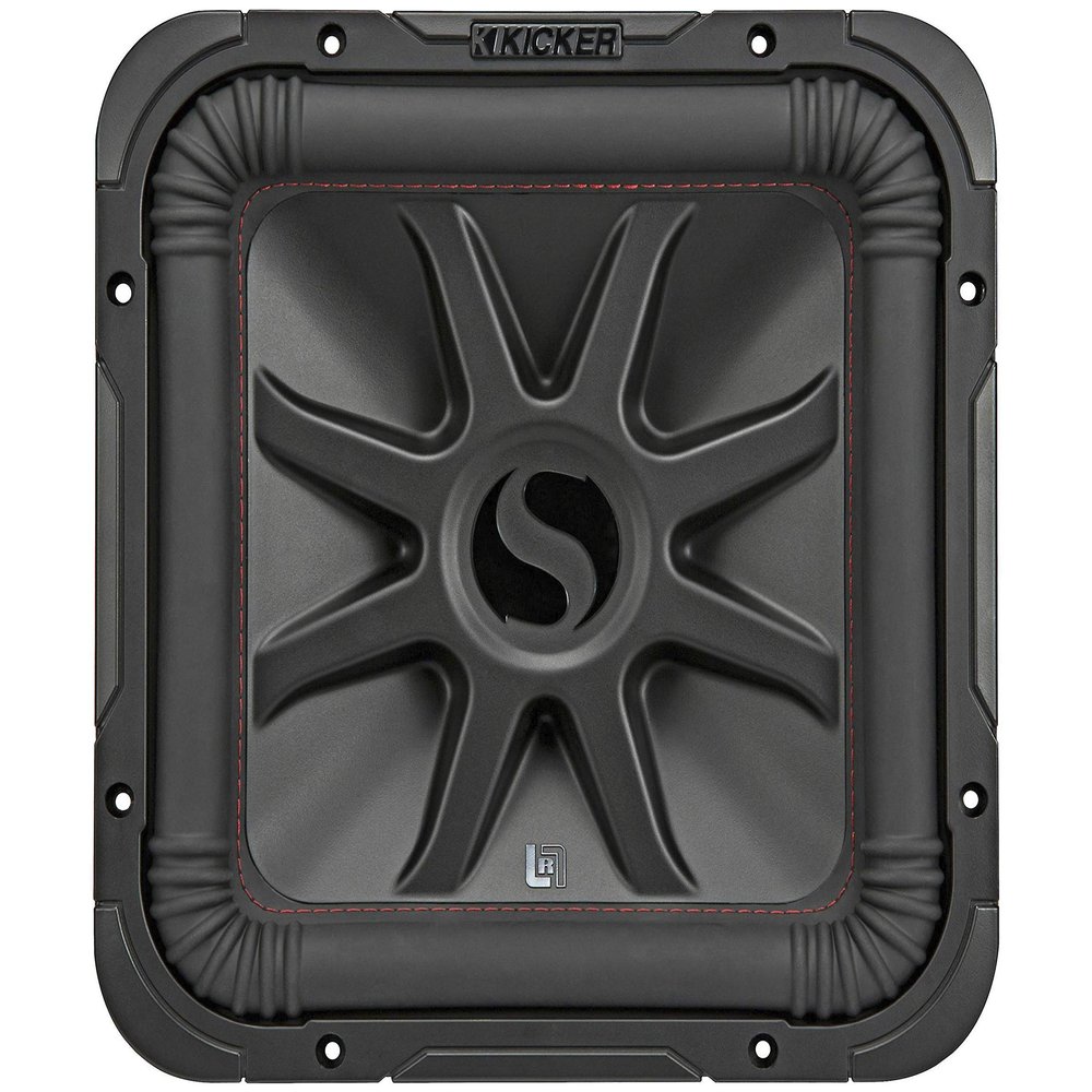 KICKER 45L7R122 12" 1200 Watt L7R Car Subwoofer, Solo-Baric Sub L7R122 DVC 2-ohm (Renewed)