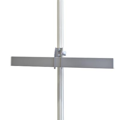 MINOURA HH-2S Hanger for Hobby Tower, Type A Square Pipe, Knob Type, Silver