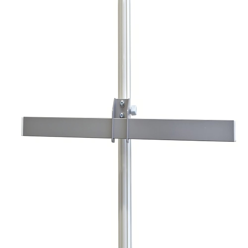 MINOURA HH-2S Hanger for Hobby Tower, Type A Square Pipe, Knob Type, Silver