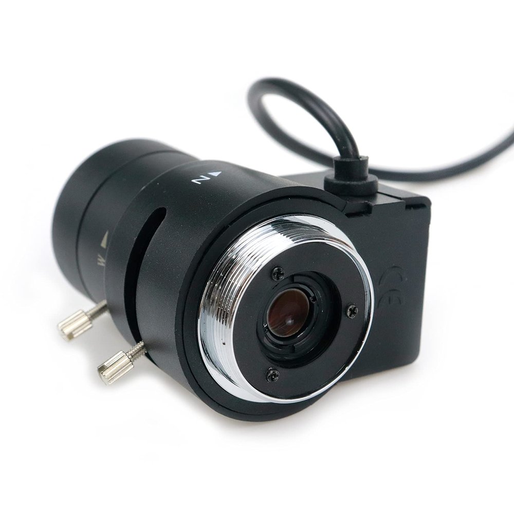 Dahszhi 5-50mm 1/3" Format F1.6 Aperture CS Mount DC Auto Varifocal IR CCTV Lens for Box Body Camera