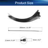 Yinpecly 150PCS Resistant Cable Zip Ties 13.78 Inch Tensile Strength Eco-Friendly Wire Tie Black view 2