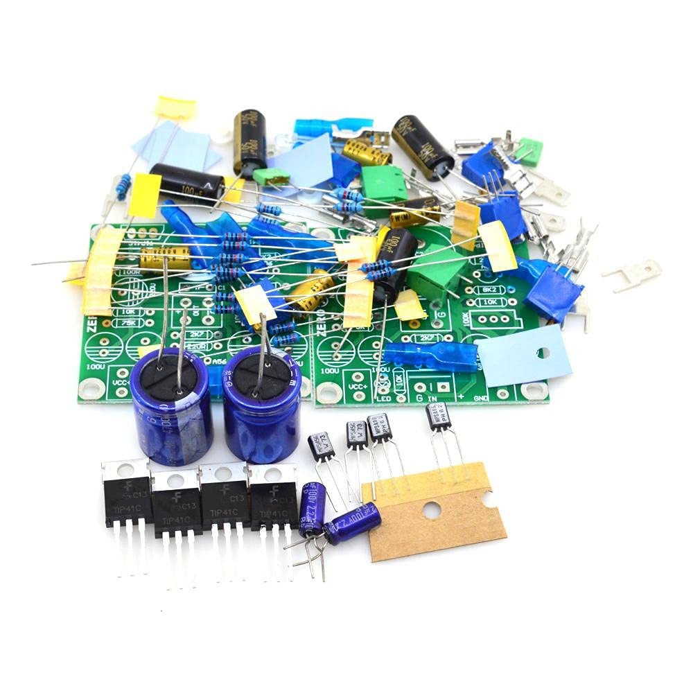 Classical Version TIP41C-JLH1969 Two-Channel Single-Ended Class A Power Amplifier Board Kit AMP