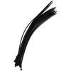 Yinpecly 25PCS Resistant Cable Zip Ties 15.75 Inch Tensile Strength Eco-Friendly Wire Tie Black view 1