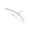 Yinpecly 25PCS Resistant Cable Zip Ties 15.75 Inch Tensile Strength Eco-Friendly Wire Tie Black view 4