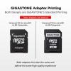 GIGASTONE 32GB Micro SD Card 100-Pack, Full HD Video, Surveillance Security Cam Action Camera Drone, 90MB/s Micro SDHC UHS-I U1 C10 Class 10, with Adapter view 2