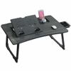 HGTRH Portable Adjustable Laptop Bed Desk Stand Tray Table, Bed Table Tray Dorm Room, Computer Bed Table for Laptop and Ipad Small Dormitory Table for Working Writing Gaming and Drawing view 1