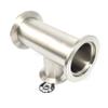 bmotiontech Superior Grade - Unequal TEE with KF40 flange and middle port KF25 flange view 4