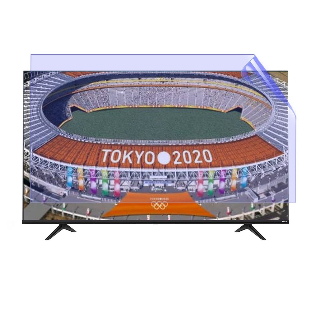 50" -65" Anti-Blue Light Monitor/TV Screen Protector and Damage Protection Panel Filter,Blocking UV& Blue Light from 380 to 495 Nm.,50" 1095 * 616