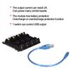 18650 Battery Holder Case , Electrical Testers Battery Testers 4-Channel Micro USB Interface Household Battery Holders 0.5A 5-8V Power Supply Expansion Module for Raspberry Pi view 3