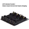 18650 Battery Holder Case , Electrical Testers Battery Testers 4-Channel Micro USB Interface Household Battery Holders 0.5A 5-8V Power Supply Expansion Module for Raspberry Pi view 4