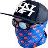 LUCKY CRAFT LC Logo Neck Gaiter (One Size) (Navy) view 3