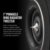 Polk Audio Reserve Series R300 Compact Center Channel Speakers for Home Theater, Dynamic Audio, 1" Pinnacle Ring Tweeter & Dual 5.25" Turbine Cone Woofers, Hi-Res Certified, Wall Mountable, Brown view 4