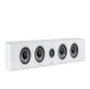 Polk Audio Reserve Series R350 Slim Center Channel Loudspeaker, Doubles as L/R Surround Speaker, 1" Pinnacle Tweeter & Four 4" Turbine Woofers, Dolby Atmos & IMAX Enhanced, Home Stereo Speakers, White view 1