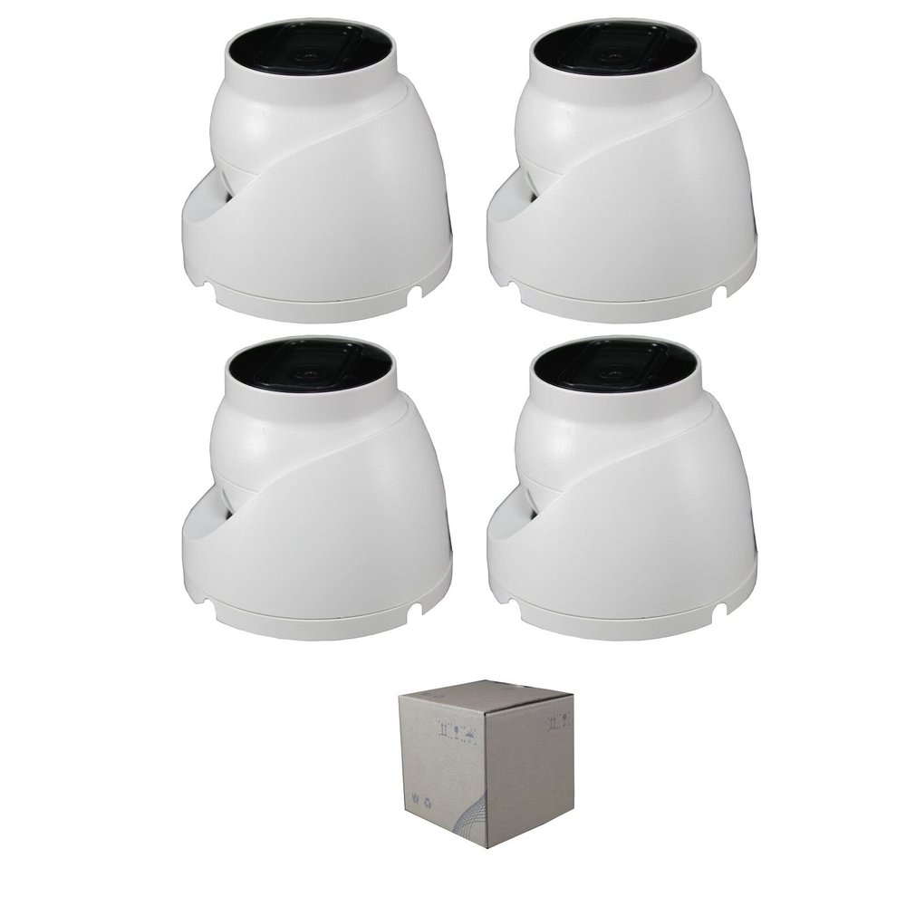 4 x Dauha OEM 8MP 4K IR in/Outdoor 2.8mm Fixed CCTV Eyeball Security Camera CVI