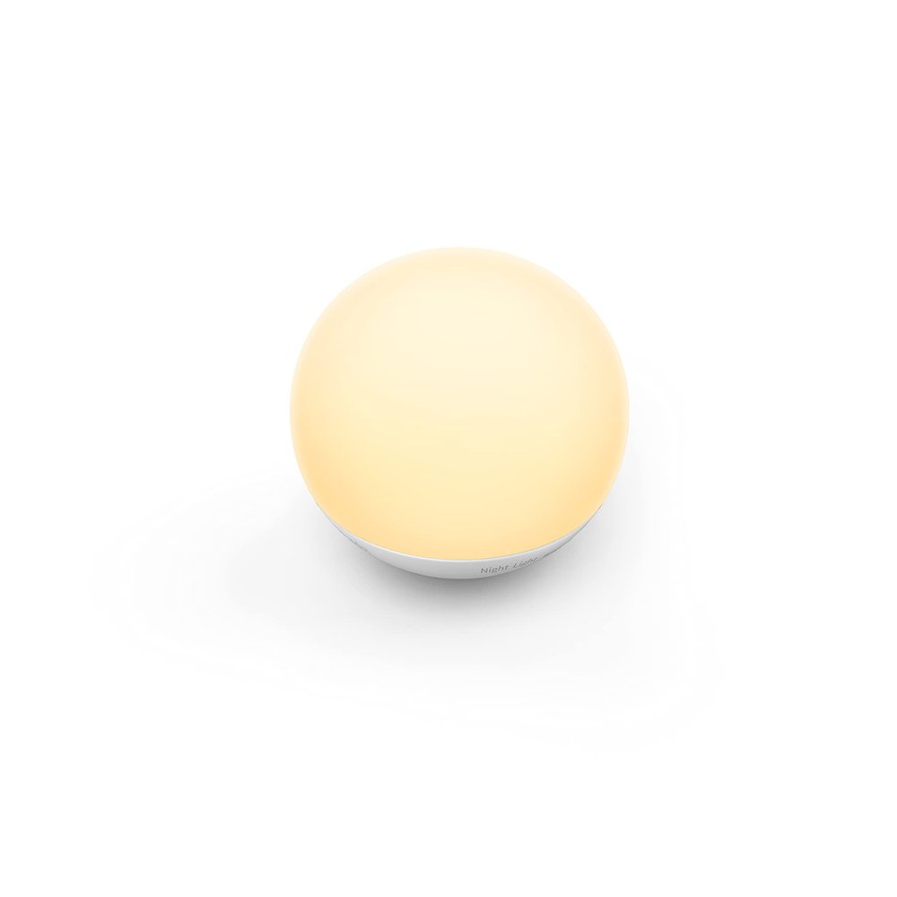 EASZZZ Baby Night Light, Nursery Night Lamp for Breastfeeding, Soft BPA Free Silicone Touch Night Lamp, Eye Caring, Easy Flip Design, Stepless Dimming, 1-Pack