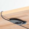 The Quickdraw - Under Desk Cord Management Mount, Hidden and Adjustable, Cable Organizer, 2 Cord Clips Included | Elevation Lab view 4