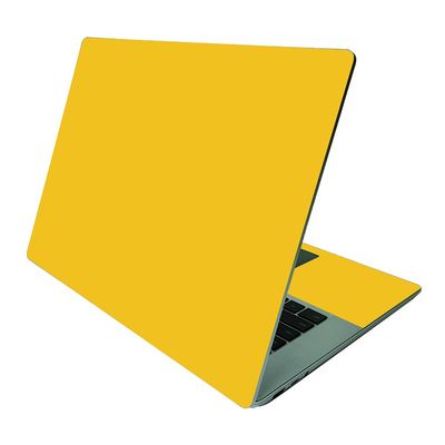 MightySkins Skin Compatible with Microsoft Surface Laptop 4 15 - Solid Marigold | Protective, Durable, and Unique Vinyl Decal wrap Cover | Easy to Apply, Remove, and Change Styles | Made in The USA