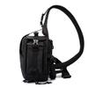 Yiherone Camera Bags Triangle Shape Tscope Sling Shoulder Cross Digital Camera Bags Case Soft Bag with Rain Cover for Canon/Nikon/Sony, Size: 332417cm(Black) Camera case (Color : Black) view 3