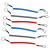 Wakauto 6pcs Retractable Lanyard for Safety Trailer Use Lightweight -Lost Towing Cable Carabiner Clip view 3