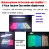[2 Pack] Fir-Stick Remote Cover Case with tag Holder (Glow in The Dark) Compatible with Fir TV Stick 4K,Tracker Cover for Tile Sticker 2020 (Green & Sky Blue) view 2