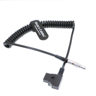 Alvin's Cables ARRI cforce RF Motor| cmotion cPRO Motor| camin CAM Coiled Cable 7 Pin Male to D-tap