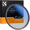 K&F Concept 62MM CPL Circular Polarizing Filter Multi-Coated Ultra Slim Screw In Filter MC Polarised Anti-Scratch Anti-Dust Waterproof Compatible With Canon Nikon Sony All DSLR Camera view 1