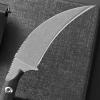 Ccanku C1151 Fixed Blade Knife D2 Steel Blade G10 Handle Claw Knife for Outdoor,EDC Tool, Camping, Hiking(Silver) view 4