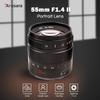 7artisans 55mm F1.4 II Aperture Portrait Prime Camera Lens for M4/3 Mount Mirrorless Cameras view 2