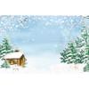 Vinyl Photography Background Props, Winter Landscape Photography Background, Portrait Photography Props A11 9x6ft/2.7x1.8m view 2
