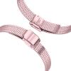 AISPORTS Compatible with Fitbit Inspire 2 Band for Women Men, Slim Solid Adjustable Stainless Steel Bracelet Sport Wristband Metal Buckle Replacement Band for Fitbit Inspire 2 Fitness Tracker view 3