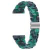 AISPORTS 20mm Resin Band Compatible for Garmin Vivoactive 3/Vivomove HR Band for Women, Stylish Slim Resin Bracelet Stainless Steel Metal Wristband Replacement Band for Garmin Forerunner 245/645 view 2